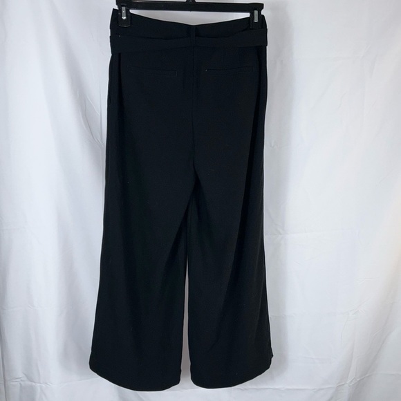 Loft Outlet Trousers Wide Leg Waist Tie Belted High Waisted Solid Casual Pants - Picture 6 of 15
